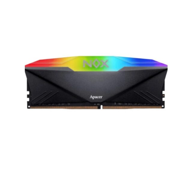 Apacer NOX RGB 8GB (1×8) DDR4 3200MHz CL16 Desktop RAM Black