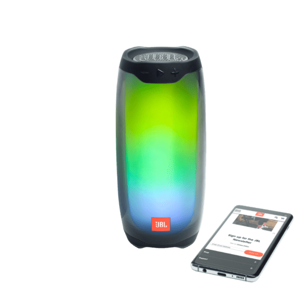 JBL Pulse 4 Waterproof Bluetooth 4.2 20W IPX7 Black Portable Speaker