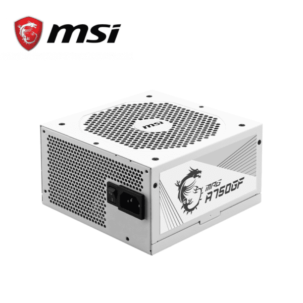 MSI MPG A750GF 80 Plus Gold Power Supply Unit White