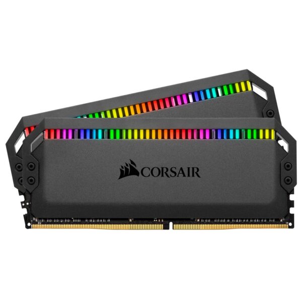 Corsair Dominator Platinum RGB Black 16GB (2×8) DDR4 3200MHz CL16 Desktop Memory RAM