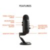Blue Yeti Professional USB Microphone
