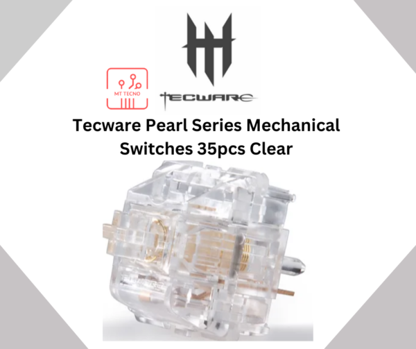 Tecware Pearl Series Mechanical Switches 35pcs Clear
