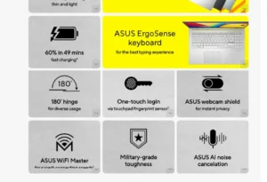 Asus VivoBook Go 15 | Black , Silver 