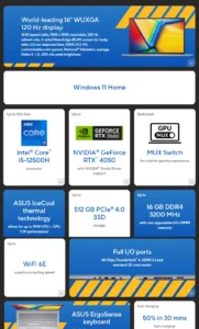 ASUS Vivobook 16X